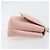 CHANEL Camellia Flap Chain Shoulder Bag Suede Pink Silver CC - vista 3