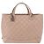 CHANEL Matelasse Tote Bag Leather 2way Pink Silver CC - vista 13