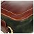 LOEWE Bolsa de Ombro Anagram Couro Camurça Castanho Dourado - vista 9
