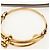 Chloé Chloe Nile Medium Bracelet Shoulder Bag Pele Bege Ouro - vista 14