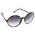 CHANEL Sunglasses plastic Black CC