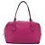 LOEWE Heritage Hand Bag Leather Pink Silver - vue 13