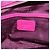 LOEWE Heritage Hand Bag Leather Pink Silver - vue 17