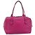 LOEWE Heritage Hand Bag Leather Pink Silver - vue 2