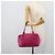 LOEWE Heritage Hand Bag Leather Pink Silver - vue 21