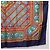 Hermès HERMES Carre 90 Scarf Silk Blue Red - vista 10