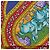 Hermès HERMES Carre 90 Scarf Silk Blue Red - vista 11