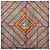 Hermès HERMES Carre 90 Scarf Silk Blue Red - vista 6