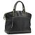 LOUIS VUITTON Suhari Lockit PM Sac à main Cuir Noir M91888 LV