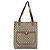 GUCCI GG Supreme Web Sherry Line Tote Bag PVC Beige Gold - vista 13