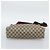 GUCCI GG Supreme Web Sherry Line Tote Bag PVC Beige Gold - vista 5