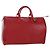 LOUIS VUITTON Epi Speedy 35 Hand Bag Castilian Red M42997 LV