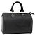 LOUIS VUITTON Epi Speedy 25 Hand Bag Black M43012 LV