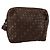BOTTEGA VENETA INTRECCIATO Shoulder Bag Leather Brown Gold