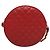 CHANEL Chain Shoulder Bag Lamb Skin Red Gold CC - vista 2