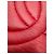 CHANEL Chain Shoulder Bag Lamb Skin Red Gold CC - vista 21