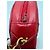 CHANEL Chain Shoulder Bag Lamb Skin Red Gold CC - vista 22