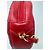 CHANEL Chain Shoulder Bag Lamb Skin Red Gold CC - vista 24