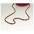 CHANEL Chain Shoulder Bag Lamb Skin Red Gold CC - vista 7
