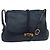 GUCCI Shoulder Bag Leather Blue Gold 338985