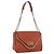 Chloé Chloe Chain Shoulder Bag Leather Orange Gold
