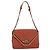 Chloé Chloe Chain Shoulder Bag Leather Orange Gold - vista 13