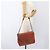 Chloé Chloe Chain Shoulder Bag Leather Orange Gold - vista 24