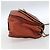 Chloé Chloe Chain Shoulder Bag Leather Orange Gold - vista 4