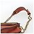 Chloé Chloe Chain Shoulder Bag Leather Orange Gold - vista 8