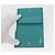 PRADA Compact Wallet Leather Emerald Green - vista 8