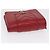 CHANEL Matelasse Mademoiselle Wallet Lamb Skin Red Silver CC - vista 6