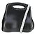 CHANEL Hip Bag Shoulder Bag Leather 2way Black CC