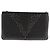 Christian Louboutin Chain Shoulder Bag Leather Black Silver - vista 2