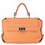 Salvatore Ferragamo Gancini Hand Bag Leather 2way Orange Silver - vista 13