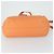 Salvatore Ferragamo Gancini Hand Bag Leather 2way Orange Silver - vista 5