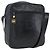 LOEWE Anagram Shoulder Bag Leather Black Gold