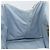 PRADA Canapa MM Hand Bag Canvas Light Blue Gold - vista 18