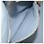 PRADA Canapa MM Hand Bag Canvas Light Blue Gold - vista 21
