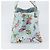 PRADA Canapa MM Hand Bag Canvas Light Blue Gold - vista 4