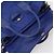 PRADA Handtasche Leder Canvas 2way Blau Gold - Ansicht 10