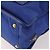PRADA Handtasche Leder Canvas 2way Blau Gold - Ansicht 18