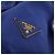 PRADA Handtasche Leder Canvas 2way Blau Gold - Ansicht 19