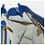 PRADA Handtasche Leder Canvas 2way Blau Gold - Ansicht 21