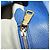 PRADA Handtasche Leder Canvas 2way Blau Gold - Ansicht 24