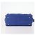 PRADA Handtasche Leder Canvas 2way Blau Gold - Ansicht 5