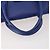 PRADA Handtasche Leder Canvas 2way Blau Gold - Ansicht 8