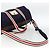 GUCCI Sherry Line Hand Bag Nylon 2way Navy Red 189657 - vista 8