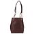 CHANEL Shoulder Bag Caviar Skin Brown Gold CC - vista 2