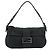 FENDI Mamma Baguette Shoulder Bag Cotton Gray Silver - view 13