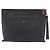 Christian Louboutin Studs Clutch Bag Leather Black Silver - vista 2